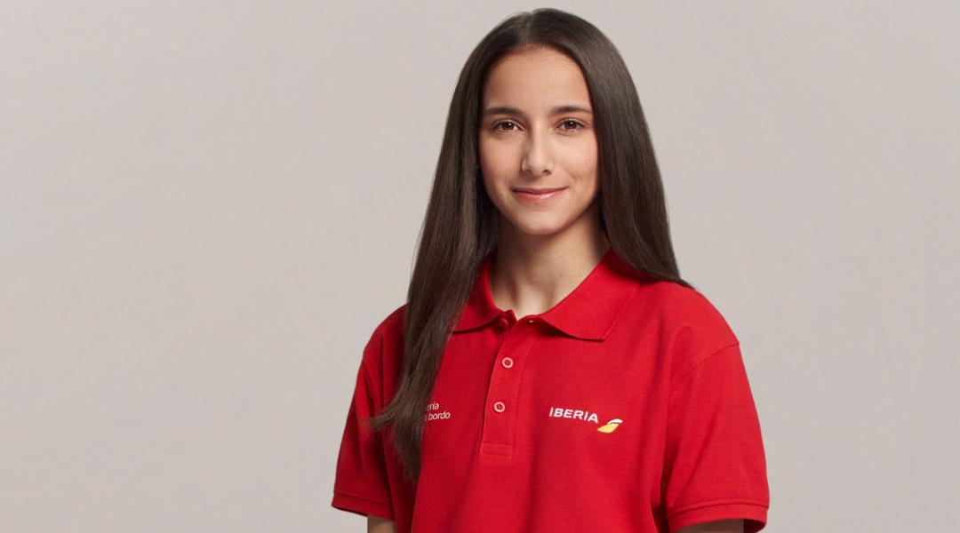 Adriana Cerezo, deportista del Equipo Iberia Talento a bordo