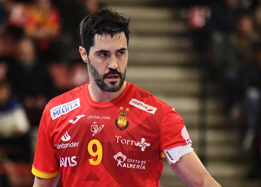 raul entrerrios capitan selección española balonmano