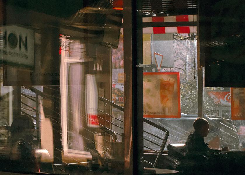 'Cafe Ion, Moscow' (2019), Boris Savelev