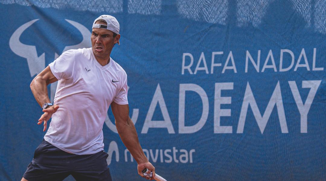 Rafa Nadal en la Rafa Nadal Academy