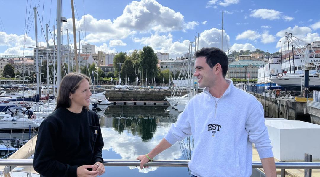 Silvia Mas y Diego Gª Carrera en el episodio 1 de Objetivo: París