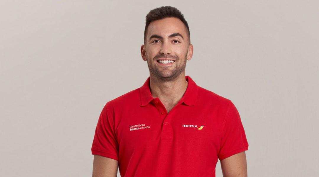 Rodrigo Conde, deportista del Equipo Iberia Talento a bordo