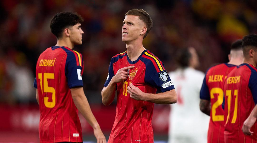 Dani Olmo, selección española