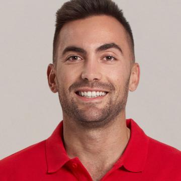Rodrigo Conde, deportista del Equipo Iberia Talento a bordo