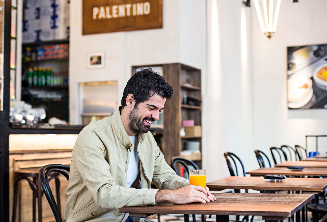 The Spanish actor Miguel Ángel Muñoz in Palentino