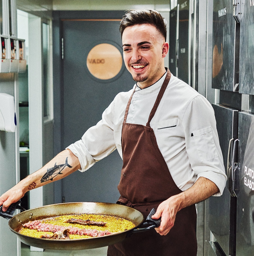 Javier Sanz recibió el premio Cocineros Revelación en Madrid Fusión 2021