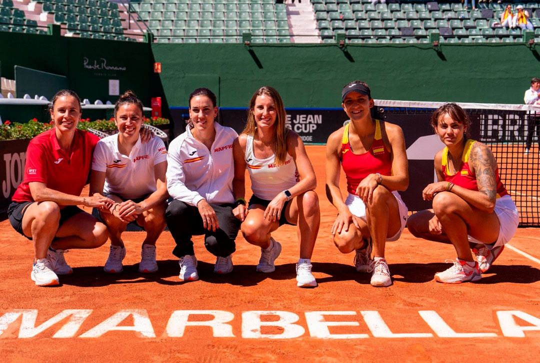 Selección española de tenis femenino