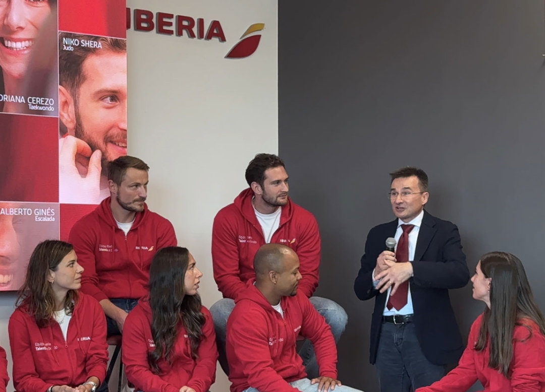 Equipo Talento a bordo en Iberia